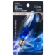 LEDシャンデリア形装飾用/C32/E17/1.2W/1lm/クリア青色 [品番]06-4656