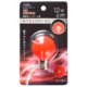 <span class="search-everything-highlight-color" style="background-color:orange">LEDミニボール球装飾用</span> G40/E17/1.2W/8lm/クリア赤色 [品番]06-4667