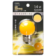 <span class="search-everything-highlight-color" style="background-color:orange">LEDミニボール球装飾用</span> G40/E26/1.4W/50lm/黄色 [品番]06-4679