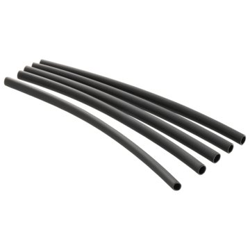 収縮チューブ 防水 φ4x140mm 5本入 [品番]09-1874