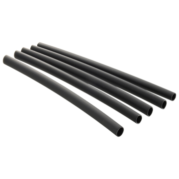 収縮チューブ 防水 φ6x140mm 5本入 [品番]09-1875