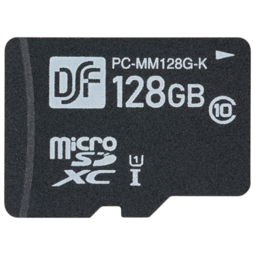 マイクロSDメモリーカード 128GB 高速データ転送 [品番]01-0758