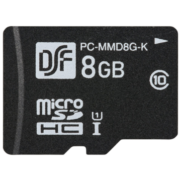 高耐久マイクロSDメモリーカード 8GB [品番]01-3056