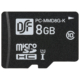 高耐久マイクロSDメモリーカード 8GB [品番]01-3056