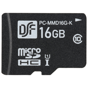 高耐久マイクロSDメモリーカード 16GB [品番]01-3057
