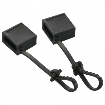 USBプラグカバー ブラック 2個入 [品番]00-5196