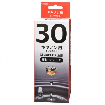 キヤノン互換インクボトル GI-30PGBK 顔料ブラック [品番]01-7751