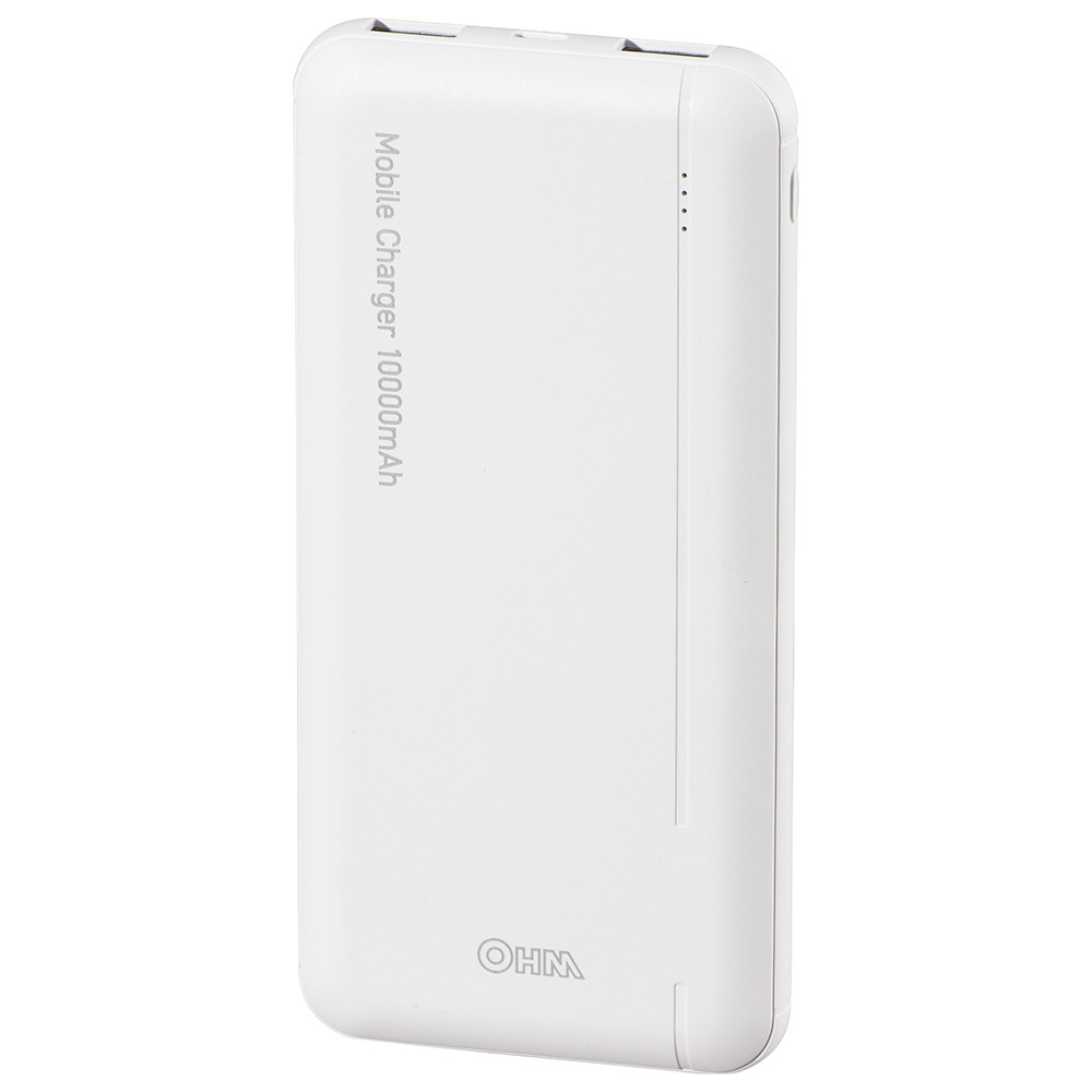 モバイルチャージャー 10000mAh [品番]05-1196｜株式会社オーム電機