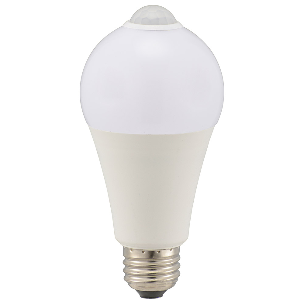 LED電球 E26 100形相当 人感明暗センサー付 昼光色 [品番]06-4468