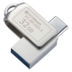 PCGEAR_USBメモリー 32GB TypeC＆TypeA対応 [品番]01-0063