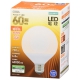 LED電球 ボール電球形 E26 60形相当 電球色 [品番]06-3164