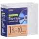 Blu-ray＆CD＆DVDケース 厚み5mmスリムタイプ クリア 10個パック [品番]01-7214