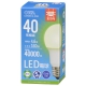 LED電球 E26 40形相当 昼白色 [品番]06-5514