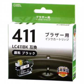 ブラザー互換インク LC411BK 顔料ブラック [品番]01-7771