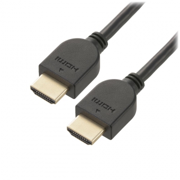 HDMIやわらかケーブル スリムタイプ ハイスピード 0.5m [品番]05-0555
