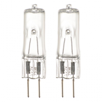 ピンタイプハロゲン球 75W/110V 2個入 [品番]06-4924