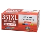 キヤノン互換インク BCI-351XL 増量タイプ 4色パック [品番]01-7788