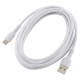AudioComm USB-A to USB-C 3m ホワイト [品番]01-7324