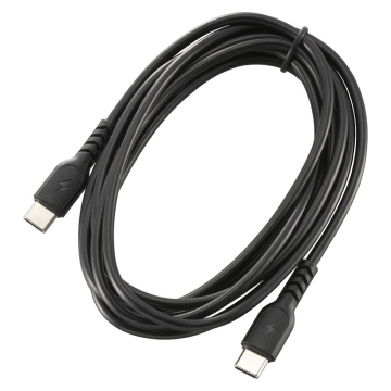 AudioComm PD対応 USB-C to USB-C 2m ブラック [品番]01-7333