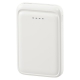 SmartComm モバイルバッテリー 5000mAh ホイップクリーム [品番]05-0800