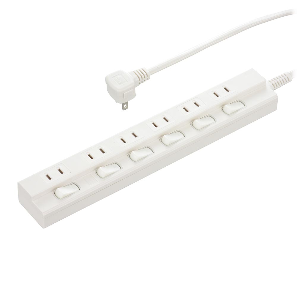オーム電機製節電タップ 雷に強い 節電タップ 4個口 5m [品番]00-2766｜株式会社オーム電機
