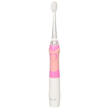 Iberisこども用音波歯ブラシ乾電池式 ピンク [品番]00-5846