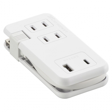 モバイルUSBタップ くるっと収納 15W [品番]00-7083