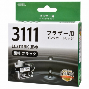 ブラザー互換 LC3111 顔料ブラック [品番]01-3871