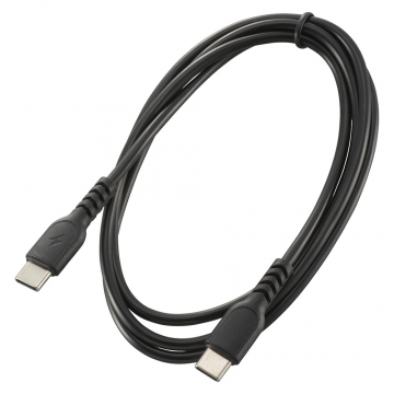 AudioComm PD対応 USB-C to USB-C 1m ブラック [品番]01-7332