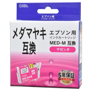 エプソン互換インクメダマヤキ マゼンタ [品番]01-7803
