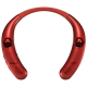 AudioComm Bluetoothネックイヤホン＆スピーカー レッド [品番]03-0997