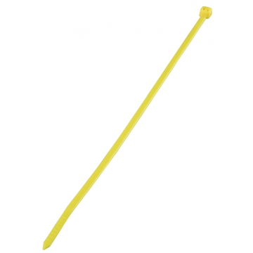 カラータイ 屋内用 200mm 50本入 黄 [品番]04-3162