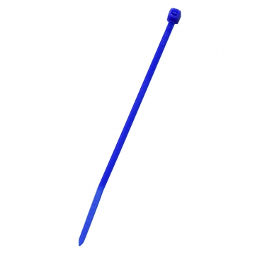 カラータイ 屋内用 200mm 50本入 青 [品番]04-3164