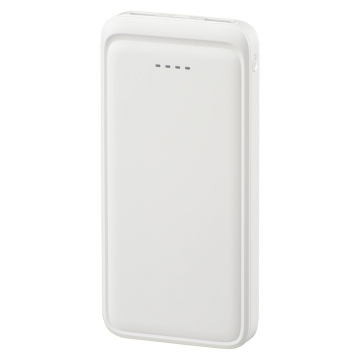 SmartComm モバイルバッテリー 10000mAh ホイップクリーム [品番]05-0804