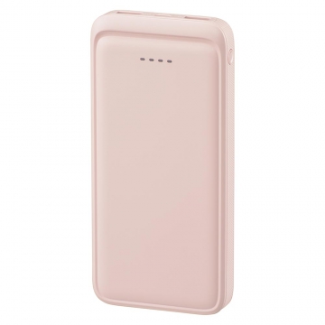 SmartComm モバイルバッテリー 10000mAh シュガーピンク [品番]05-0806