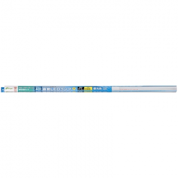 直管LEDランプ 40形相当 G13 昼光色 グロースタータ器具専用 片側給電仕様 [品番]06-0920