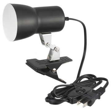 クリップライト E17 電球別売 ブラック [品番]06-1642