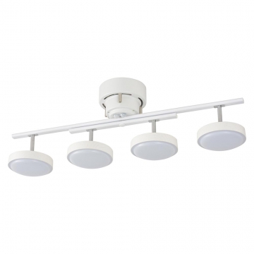 LED4灯シーリングライト ホワイトウッド [品番]06-1647