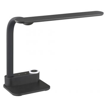 LEDデスクライト 無段階調光 3段階調色 825lm ブラック [品番]06-1950