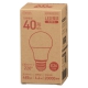 LED電球 E26 40形相当 電球色 [品番]06-3151