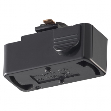 引掛けシーリングボディ ライティングダクト用 ブラック [品番]06-5026