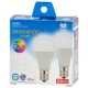 LED電球小形E17 40形相当 昼光色 2個入 [品番]06-5562