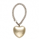 防犯ブザー ハート形 ゴールド [品番]07-4753