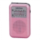 AudioComm AM/FM ポケットラジオ ピンク [品番]07-7926