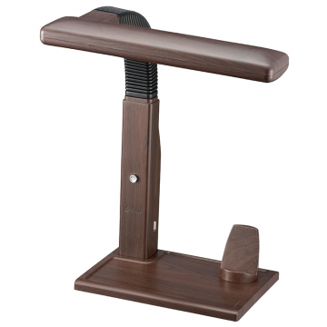 LEDデスクスタンド USBポート付 ダークブラウン [品番]07-8526