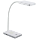 LEDデスクランプ USBポート付 昼白色 ホワイト/シルバー [品番]07-8618