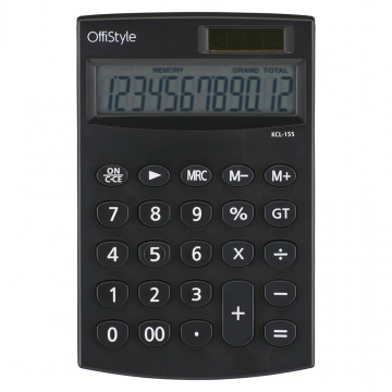 OffiStyle 卓上電卓 12桁 [品番]07-8640