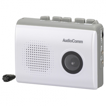 AudioComm録音/再生カセットレコーダー [品番]07-8868