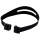 ヘルメット用シリコンバンド 黒 [品番]08-0015