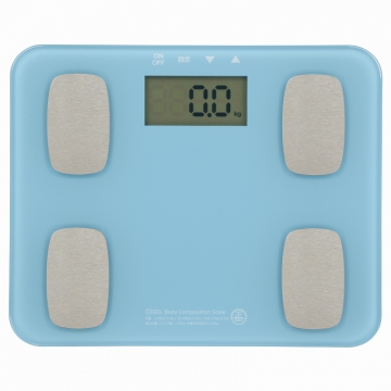 体重体組成計 ブルー [品番]08-0031